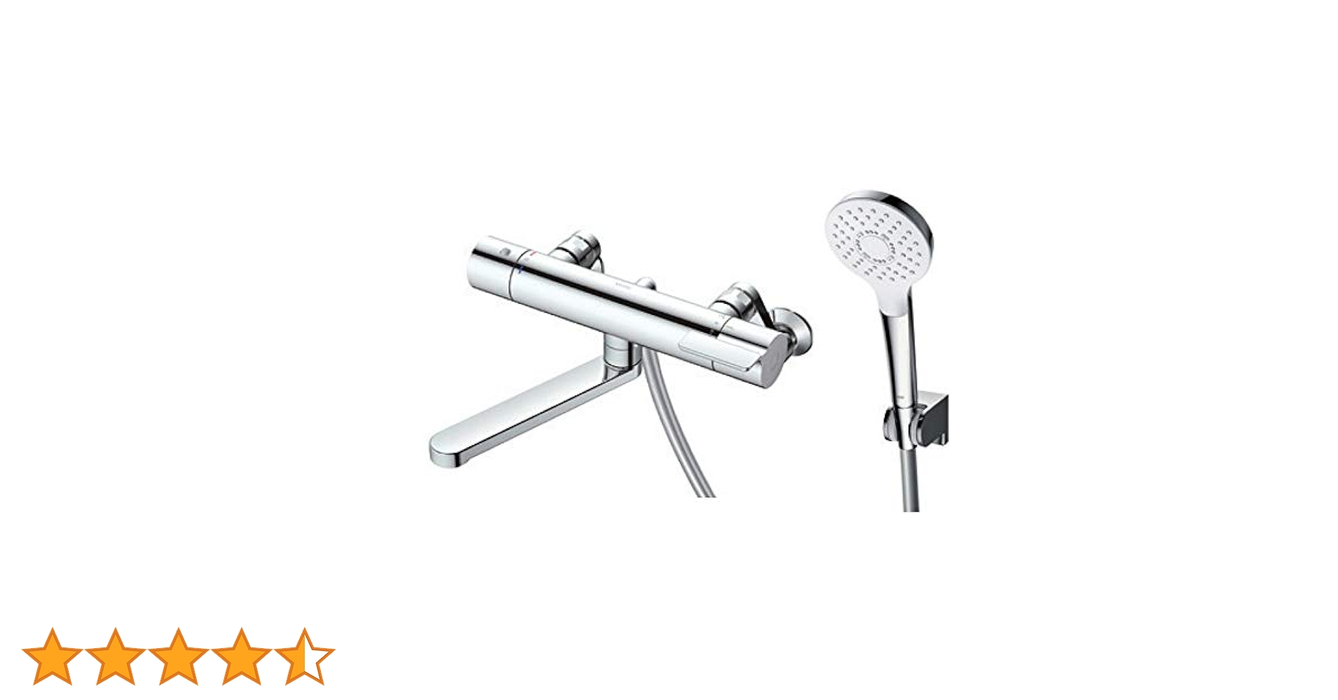 Amazon | TOTO 浴室用壁付サーモスタット混合水栓 170mm